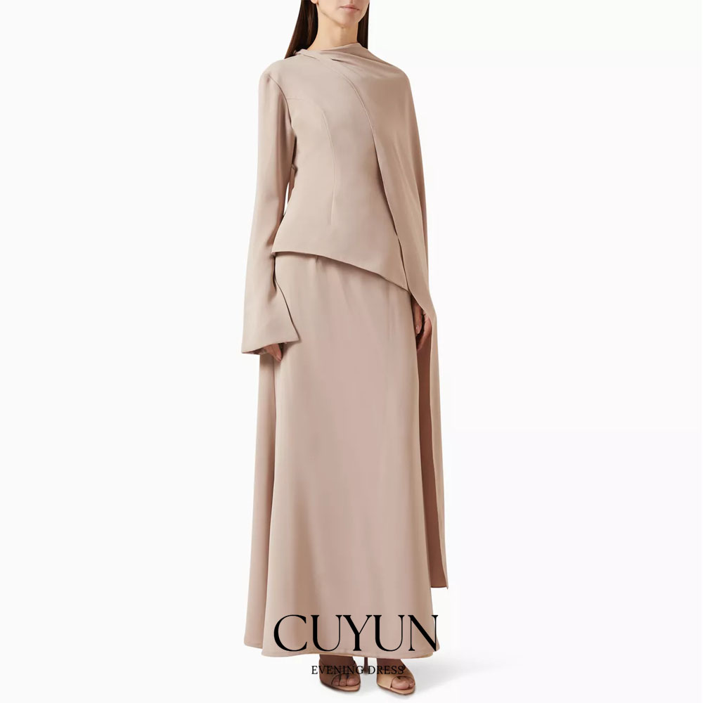 Women'S Formal Wear For A Wedding Guest - Gaun Pesta Prom Panjang Selutut Warna