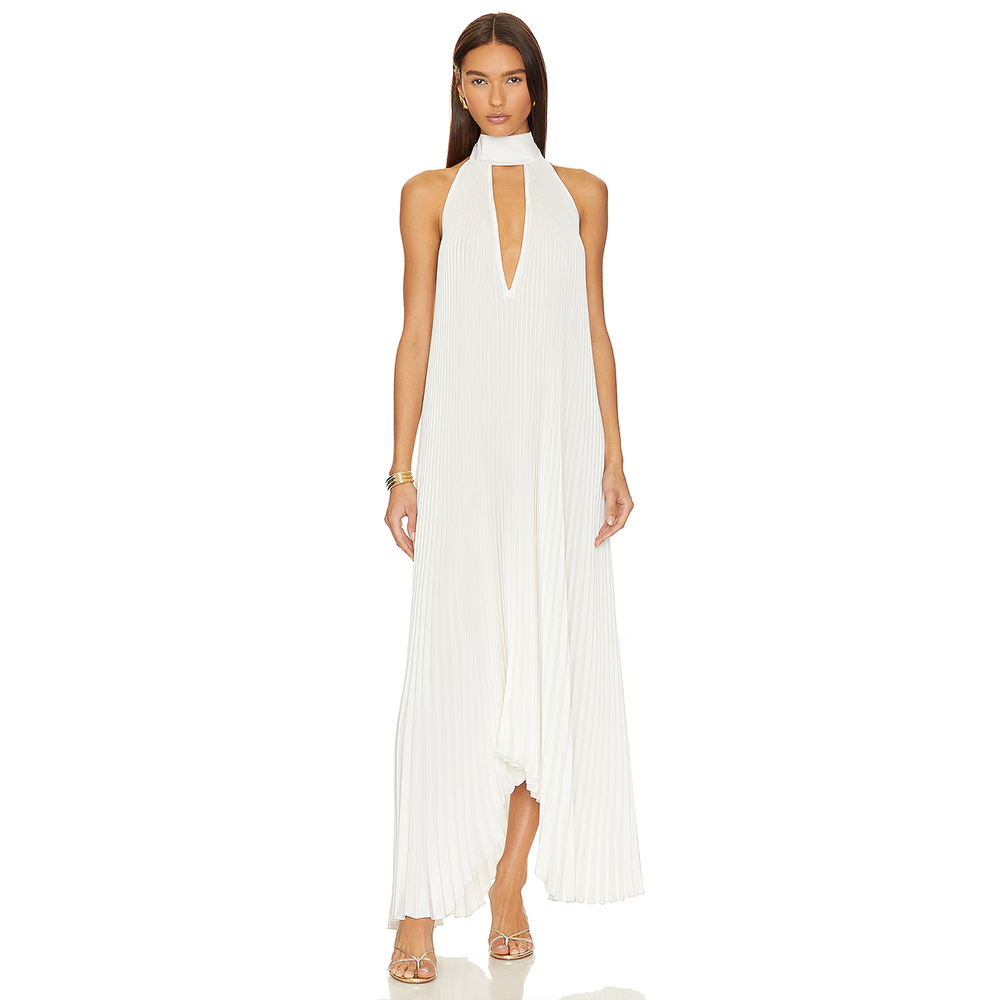 Women'S Formal Wear For A Wedding Guest - Gaun Malam Kerah V Dalam dengan