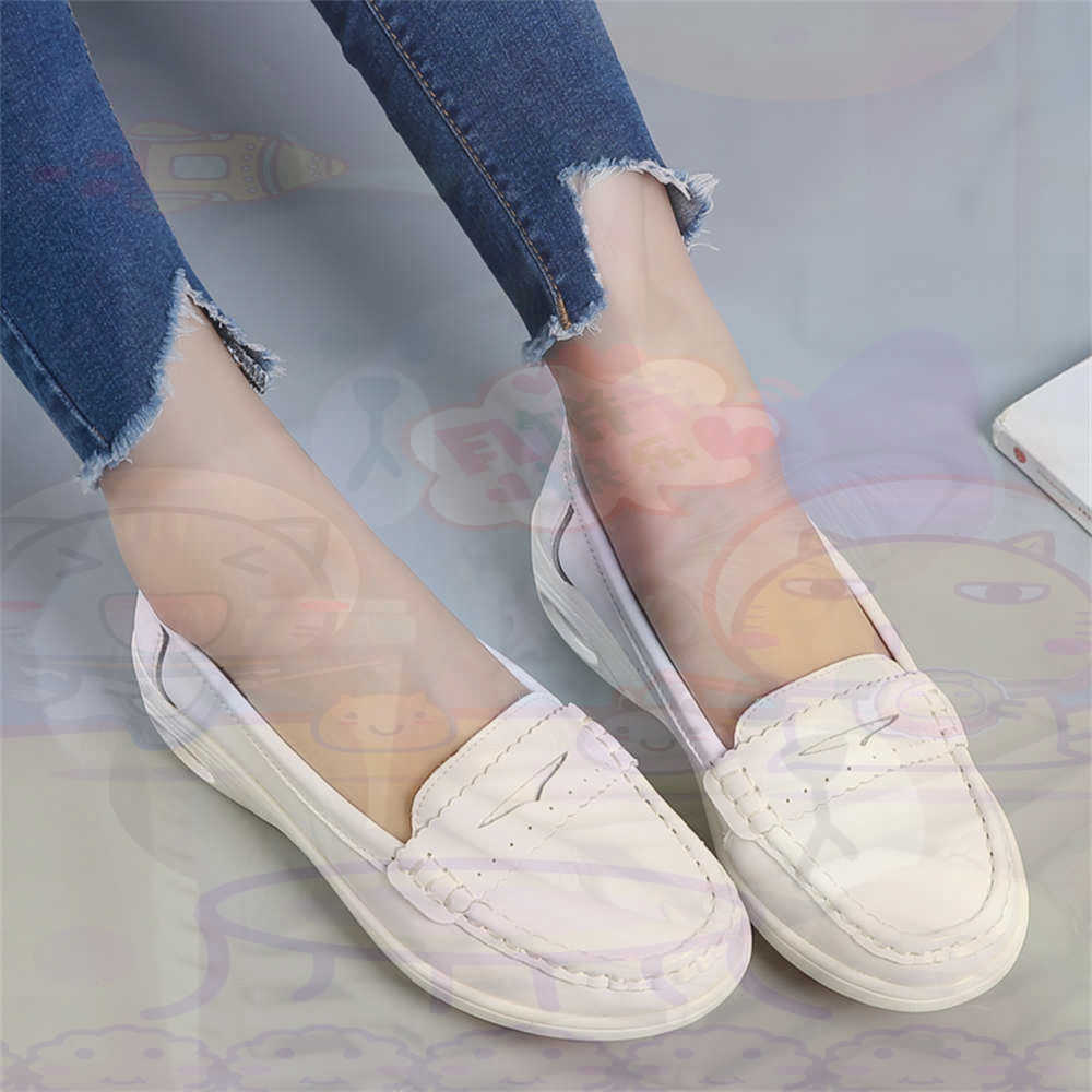 Formal Wear For Women Lifestyle - Sepatu Ukuran Besar Wanita Slip-On Lembut