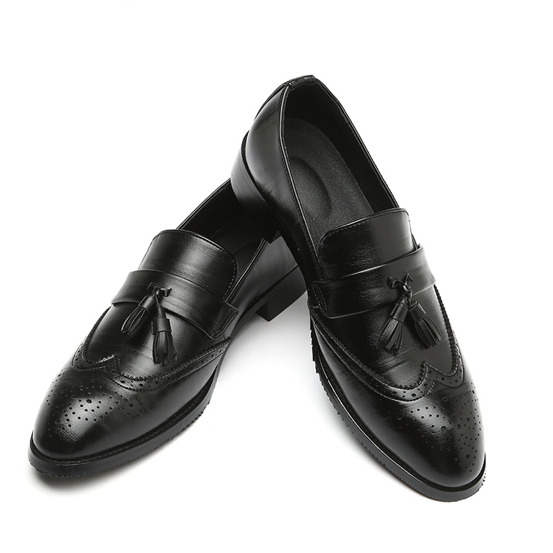 Sepatu Loafer Kulit Pria Klasi - Formal Wear Women'S Loafers ulasan dan harga