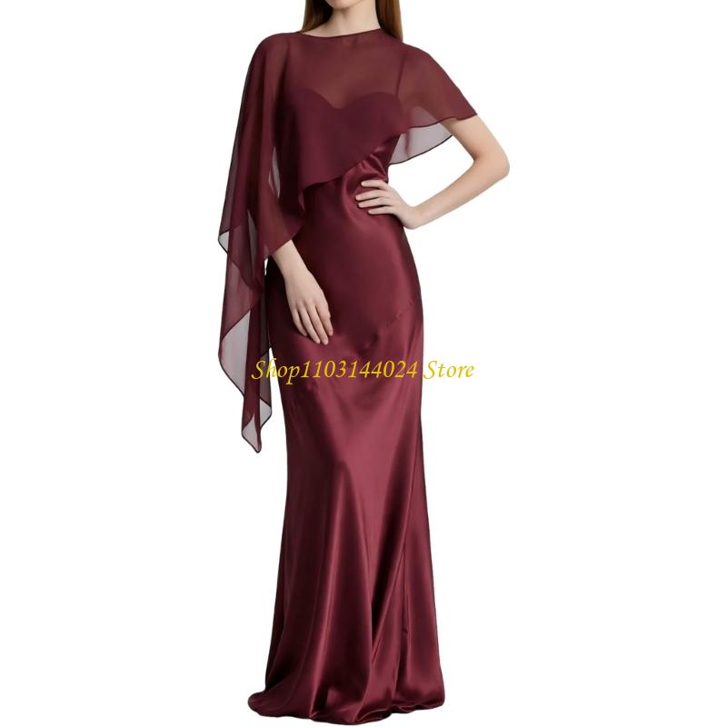 N5KE Bungkus Selendang Sifon M - Women'S Formal Wear For A Wedding Guest ulasan dan harga