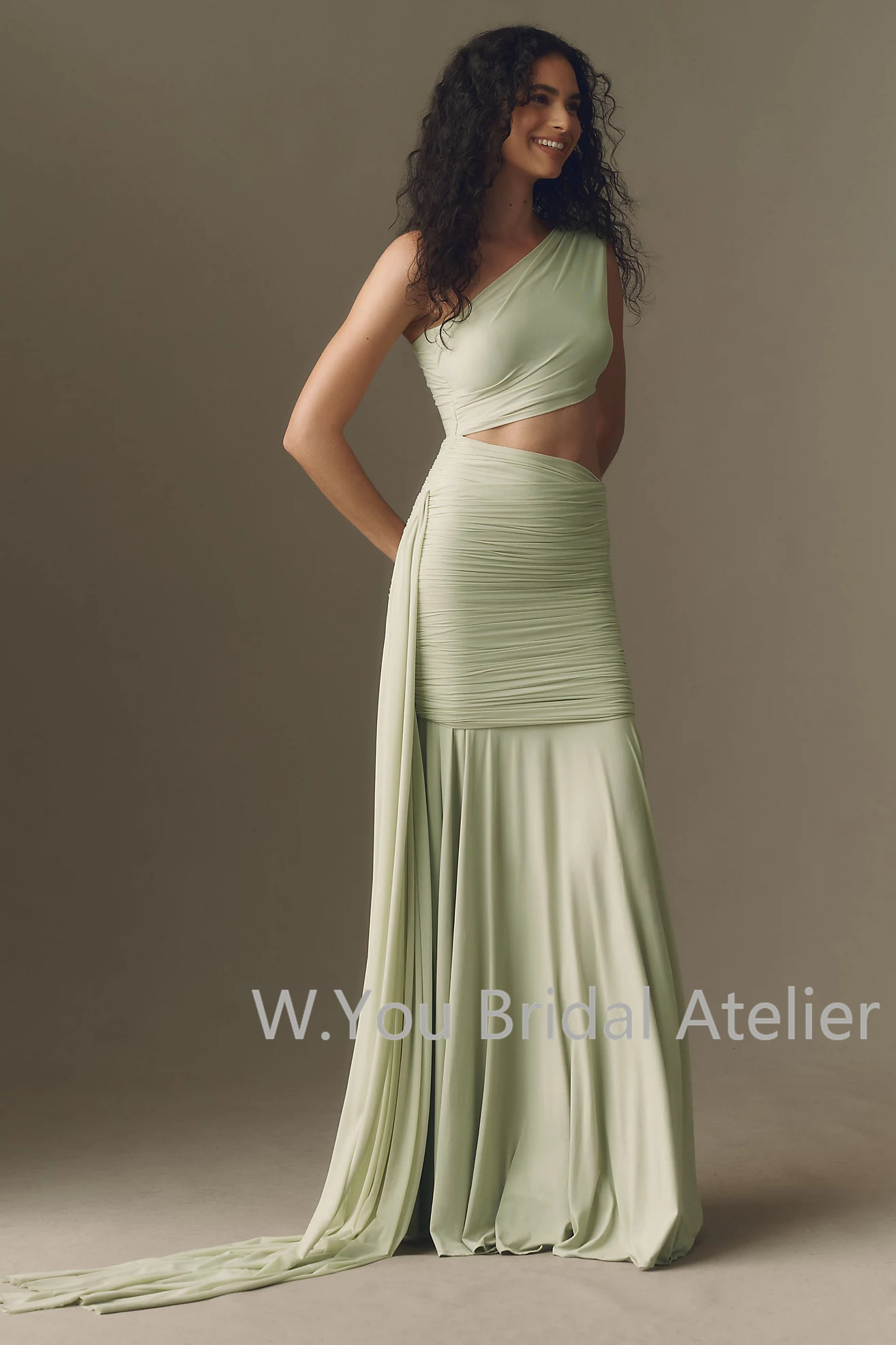 Gaun Malam Satu Bahu Model Max - Women'S Formal Wear For A Wedding Guest ulasan dan harga