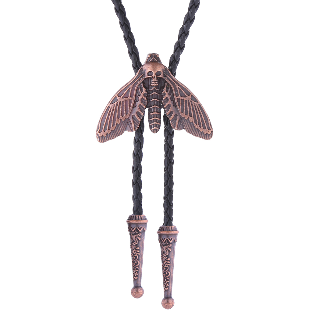 Fashion Animal Moth Bolo Tie - - Women Formal Wear Western ulasan dan harga