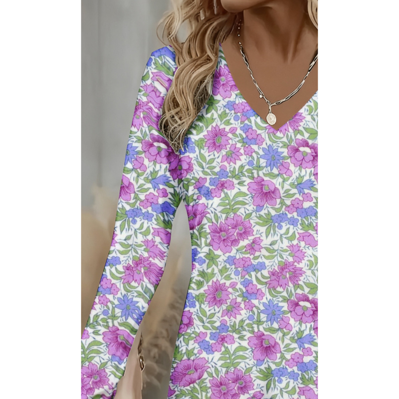 Atasan Wanita Elegan V-Neck Le - Women'S Formal Wear For A Wedding Guest ulasan dan harga